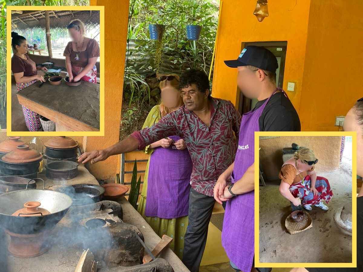 Sri Lankan cooking class and enjoy freshly made curry