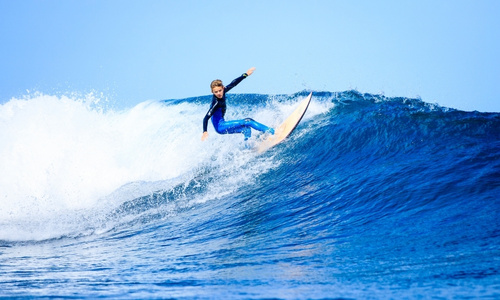 surfing